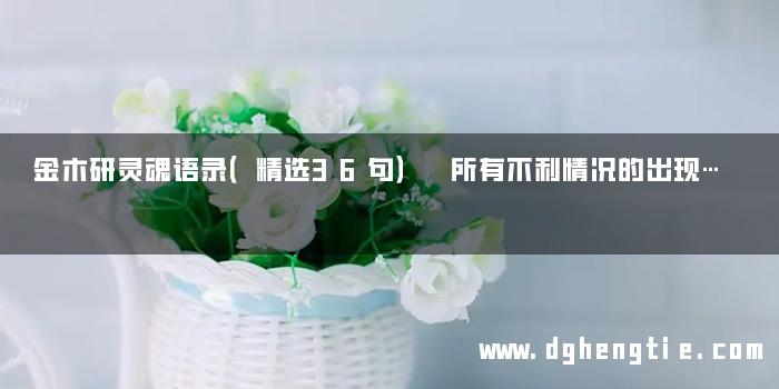 金木研灵魂语录（精选36句） 所有不利情况的出现…